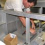 Installation of Co-Pilot Baggage Floor