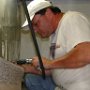 Preparing Holes to Secure Gear Weldment
