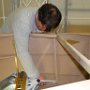 Installing Pilot Gear Weldment