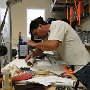 Creating engine baffles