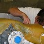 Preliminary fitting of engine plenum