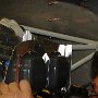 Installing fabricated baffling