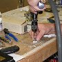 Drilling bracket