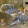 Fuelage with Engine and Canopy frame