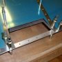 Custom cutout of rudder trim