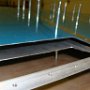 Custom cutout of rudder trim