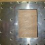 Customized rudder servo stiffner plate