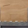 Inside rudder trim hinge