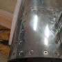 Completed aileron servo cover plate