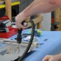 Customization of copilot avionics tray.