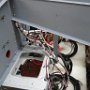 Wiring in avionics bay.