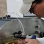 Drilling holes to mount alternator shunt