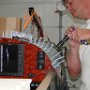 Resizing forward flange holes