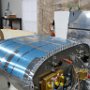 Top forward skin riveted in place