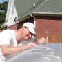 Sanded hole smooth to prevent cracking