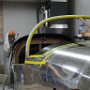 Prepping Rollbar and Forward Top Skin for Windshield