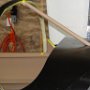 Rollsbar and fuselage with sikaflex primer