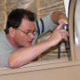 Countersinking Screws for Canopy Tracks