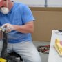 Sanding Windshield Skirt