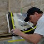 Sanding and Prepping Windshield for Sikaflex Primer