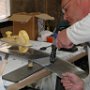 Drilling Out Avionics Bay Cover to Countersink for #6 Screws