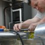 Bolting Horizontal Stabilizer to Fuselage