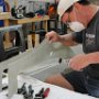 Trimming Empennage Fairing to Fit Fuselage