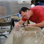 Installing Nutplates to Engine Cowl Support Brackets