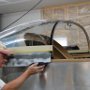 Sanding Canopy Bottom Edge