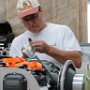 Removing Spark Plugs to Prep Engine for Cleaning Out Pickling Oil