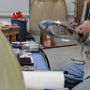 Preparing Back Spinner Bulkhead for Nutplates