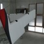 Elevator Painted with Red, Black and White Pearl