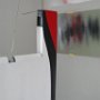 Elevator Painted with Red, Black and White Pearl