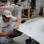 Final Sanding and Prep of Canopy
