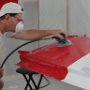 Wet Sanding Clear on Left Wing