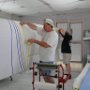Stripping Right Wing in Preperation of Paint. Assistance from Darin