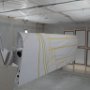 Right Wing Taped Off for Painting