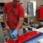 Wet Sanding Right Bottom Flap