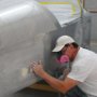 Finishing Minor Repairs to Fuselage Sides