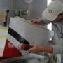 Buffing Bottom Engine Cowl