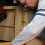 Match Drilling Holes in Cap Strips and Clecoing In Place
