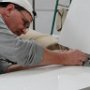 Bolting Reinforcement Plate to Vertical Stabilzer