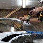 Removing Scratches from Windshield and Fine Polishing
